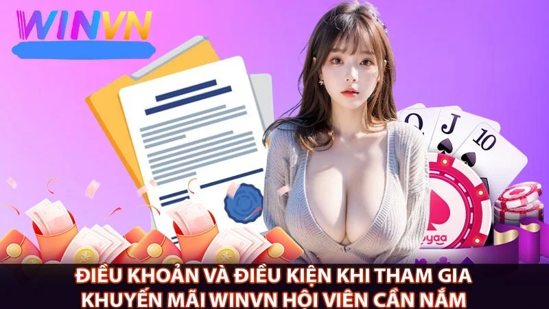 Điều kiện để được sử dụng khuyến mãi Winvn từ nhà cái